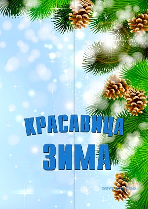 Купить готовый шаблон распечатку лэпбука Зима deti-svet.ru